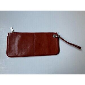 HOBO international Vida Leather Zip Clutch/Wristlet Bag